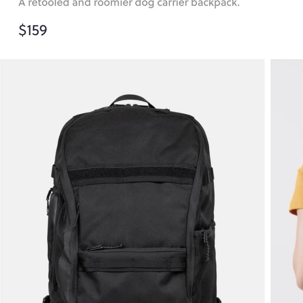 Timbuk2 Muttmover Luxe Dog Carrier Backpack NWT - Picture 6 of 6